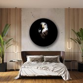 KEK Original - Dieren Adelaar - wanddecoratie - 60 cm diameter - muurdecoratie - Plexiglas 5mm - Acrylglas - Schilderij- Muurcircel