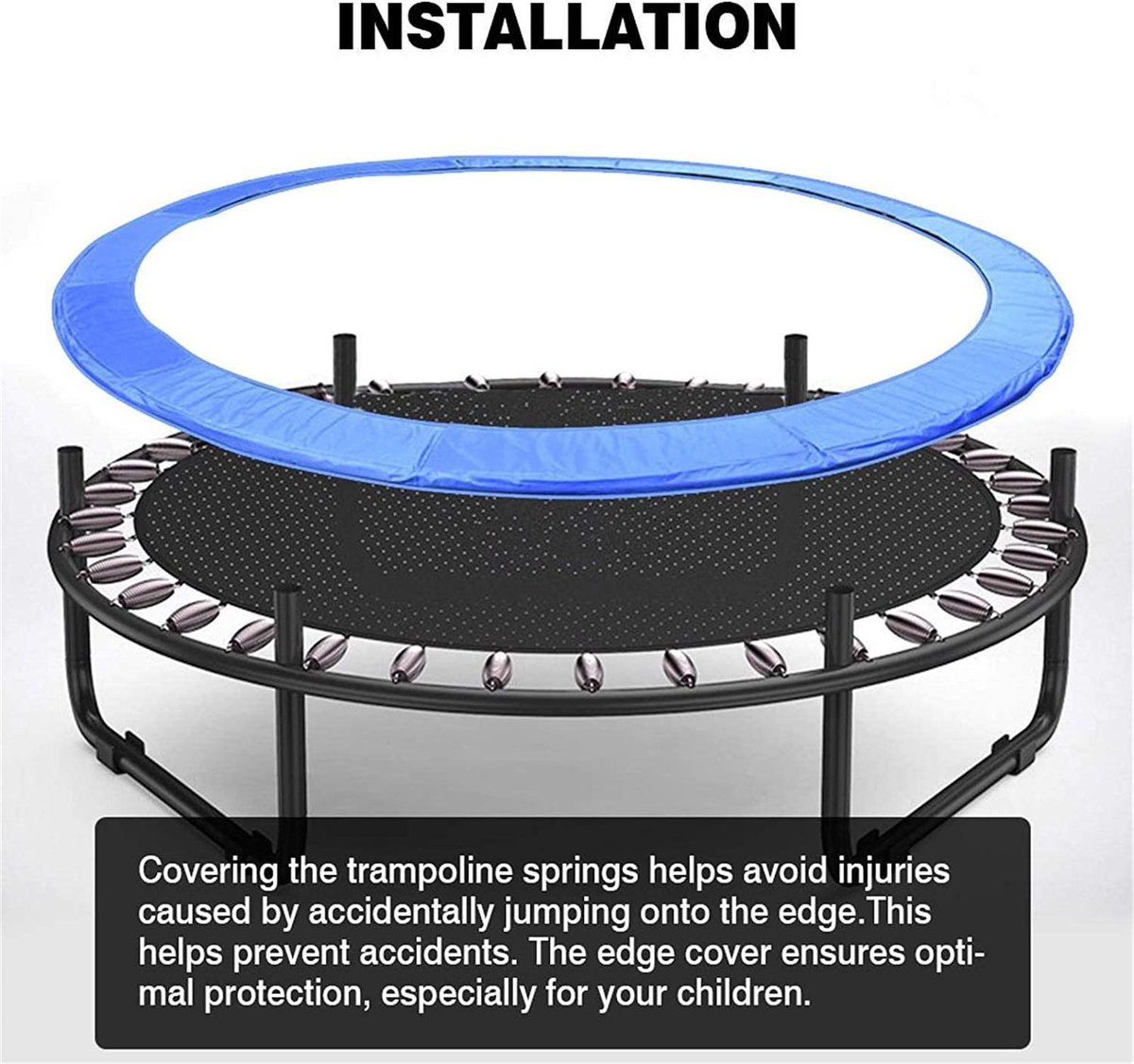 4House Trampoline Rand Trampoline Trampoline Rand 305 Voor