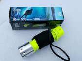 KORPASS OCEAN LED duikers hand / pols lamp 10W 1000LM 500M