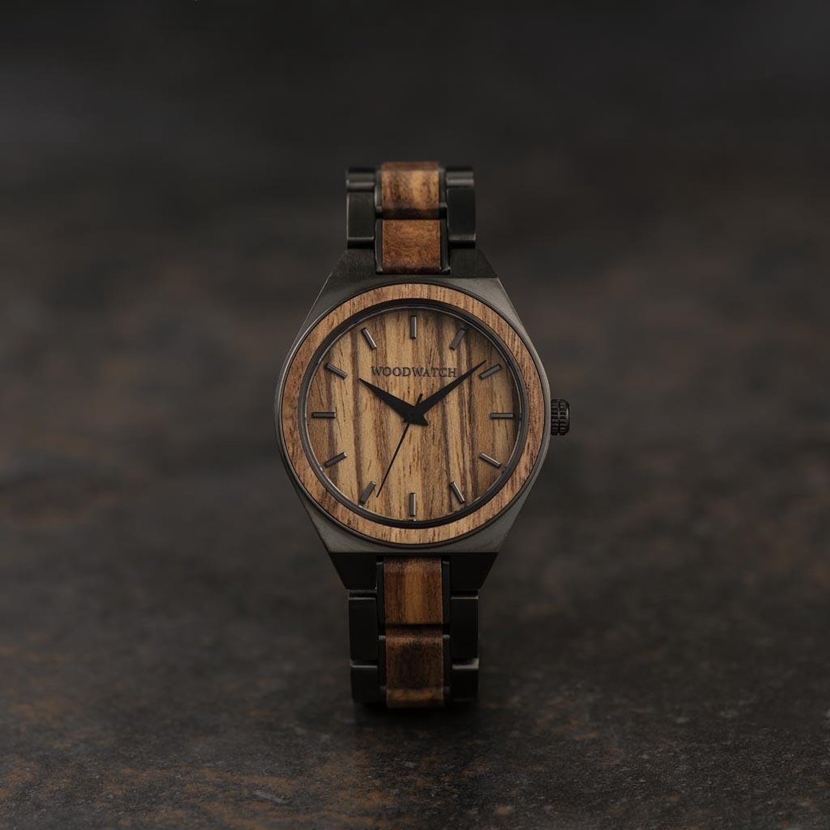 De officiële WoodWatch | Ash | Houten horloge heren