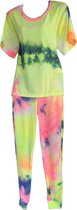 Modieuze Dames Huispak / Loungewear / Homewear | Lounge Set / Sport Kleding | Geel - S/M