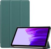 Tri-Fold Book Case - Samsung Galaxy Tab A7 Lite Hoesje - Groen