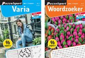 Puzzelsport - Puzzelboekenset - Varia 2* & Woordzoeker 3*  - Nr.1