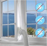 raamafdichting Raamafdichting set voor Mobiele Airco - Airlock - Ook tegen insecten - deur of raam tot 400cm universeel