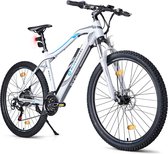 BLUEWHEEL BXB75 e-bike 27,5“ & 29“ I Duits kwaliteitsmerk | EU-conform E-mountainbike 21 versnellingen & achterwielmotor voor 25 km/h
