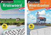 Puzzelsport - Puzzelboekenset - Kruiswoord 2-3* & Woordzoeker Special 3*  - Nr.1