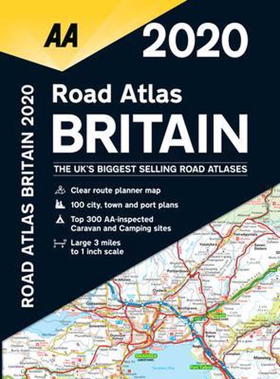 AA Road Atlas Britain 2020 - cover