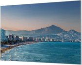 Wandpaneel Rio de Janeiro  | 100 x 70  CM | Zwart frame | Wandgeschroefd (19 mm)