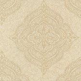 Dutch Wallcoverings vliesbehang medaillon - goud