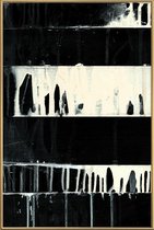 JUNIQE - Poster met kunststof lijst Wabi Sabi 16-03 -13x18 /Wit &