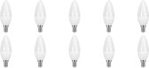 LED Lamp 10 Pack - Froty Candle - E14 Fitting - 6W - Warm Wit 3000K