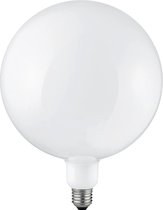 LED Lamp WiZ - Smart LED - Nitron Polo - Globe - E27 Fitting - 6W - Slimme LED - Dimbaar - Nachtlamp - Mat Wit - Glas