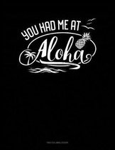 You Had Me At Aloha: Two Column Ledger