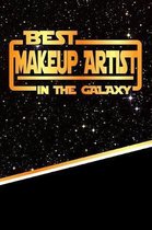 The Best Makeup Artist in the Galaxy: Isometric Dot Paper Notebook Book 120 Pages 6''x9''