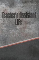 Teacher's Assistant Life: Personalized Isometric Dot Notebook 120 Pages 6x9