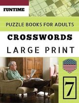 Crossword puzzle books for adults large print: Funtime Crosswords Easy Magic Quiz Books Game for Adults Large Print (Find a Word for Adults & Seniors)