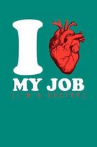 I my Job (I'm A Doctor): 6x9 Notebook, 100 Pages dotgrid, joke original appreciation gag gift for graduation, college, high school, Funny congr