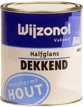 Wijzonol Vakverf Klassiekrood 9349 Halfglans - 0,75 Liter