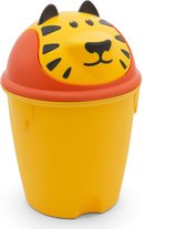 Curver - Prullenbak voor kinderen - Tijger / Geel  kleur