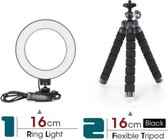 Ringlicht Desktop Fotografie Licht Led Selfie Flash Dimbare Camera Telefoon Ring Lamp Voor Make Video Live foto Studio