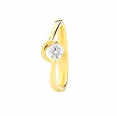Hemels juwelier- HMLR114- Dames- Damesring- 14k geel gouden- Ring- Verlovingsring- Maat55 - 17,5mm- Moederdag aanbieding