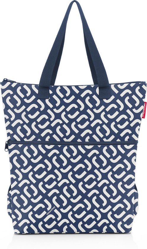 Reisenthel Bavaria serie met extra boodschappenmand tas shopper reistas rugzak tas (Mini Maxi Shopper schaterl blauw