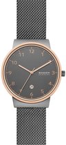 Skagen Ancher SKW7601 Horloge - Staal - Grijs - Ø 40 mm