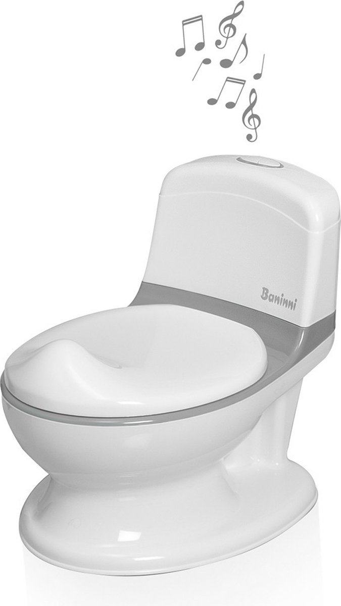 Baninni Kindertoilet Pippe Grijs