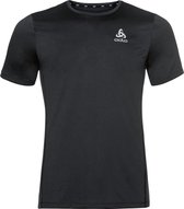 Odlo - Element Light Print T-shirt - Zwarte Hardloopshirts - M - Zwart