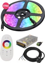 Lagiba 12V LED strip set - 1700 cm - RGB - 122.4 Watt