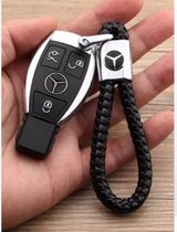 Mercedes Sleutelhanger - Auto - Sleutels - Keychain - G-klasse - Leer