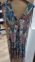 AIRISA Fashion stretch jurkje, kleur turquoise, maat M/L