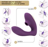 De luxe 2 in 1 G-spot & clitoris vibrator - 20 standen - E-book - Vibrators voor vrouwen - Luchtdruk - Dildo - Sextoys