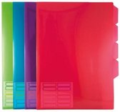 Verhaak L-Tassen Met Tabs En Labels A4 5 Stuks