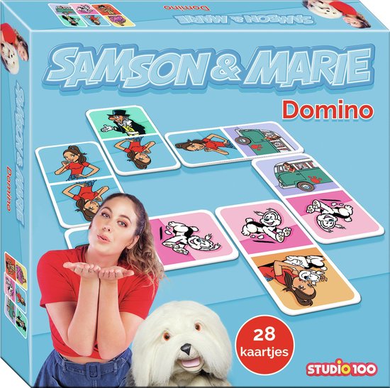 Afbeelding van het spel Samson & Marie - spel - Domino - 28 kaartjes