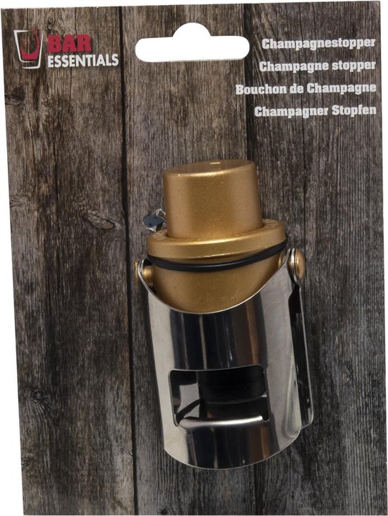 Svenska Living Champagnefles stopper/afsluiter - 4 cm - Flesafsluiter