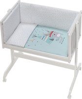 Interbaby Wieg/co-sleeper Little Indian 90 X 55 Cm Hout Groen