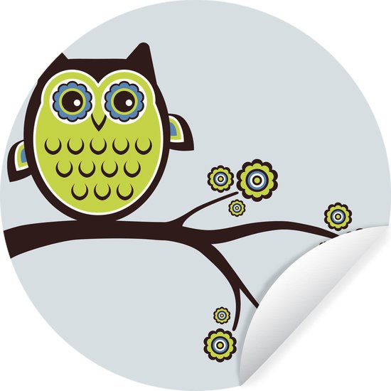 Cirkel muurstickers voor decoratie van de muren - TenStickers