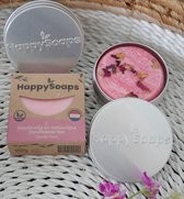 Verjaardag cadeau, of voor jezelf Happy soaps shampoo bar en conditioner bar, inclusief 2 bewaarblikjes