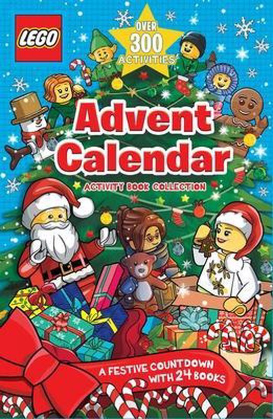 Lego Advent Calendar A Festive Countdown with 24 Lego Activity Books