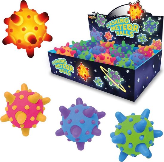 BluVast Lot De 24 Balles Rebondissantes Flash – Jouet Super élastique Et Sûr Pour Enfants, Parfait Pour Anniversaire Ou Fête