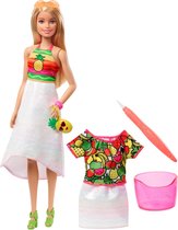 Barbie - Barbie Surprise Fruity - Doll Fashion Model - 3 jaar en ouder