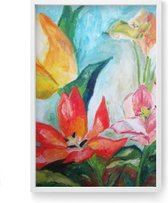 SissBizz | Premium Poster Bloemen | Wilde Bloemen | Unframed A1 (59,4x84cm) | Wanddecoratie