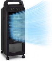 Klarstein- Cooler Rush- Mobiele Luchtkoeler- 4-In-1 Air Cooler- Stille Ventilator- Luchtbevochtiger & Nachtmodus- Airco Zonder Afvoerslang- Mobiele Airco Met Waterkoeling- 45 Watt-