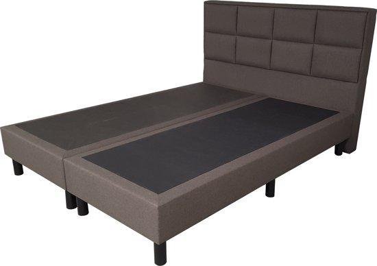 Bed4less Boxspring 160 x 200 cm - Losse Boxspring - Tweepersoons - Bruin 03