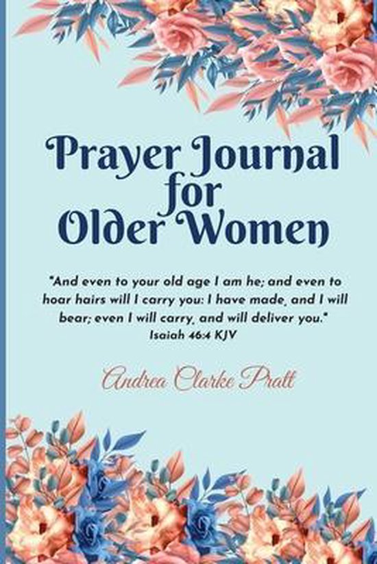 Prayer Journal for Older Women - cover