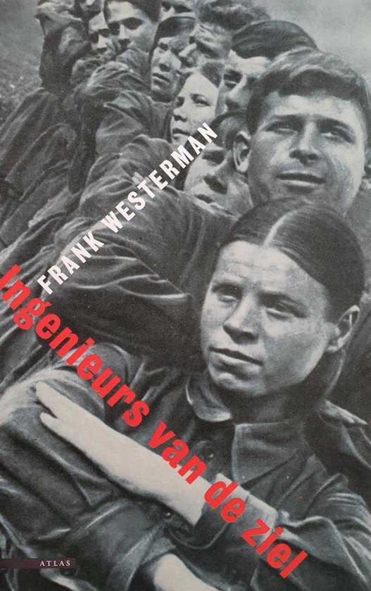 Boek: Ingenieurs van de ziel, Frank Westerman. Groep jongeren in uniform.