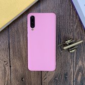 Voor Huawei P20 Pro schokbestendig mat TPU beschermhoes (roze)