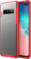 Voor Galaxy S10 Plus Magic Armor TPU + PC Combinatie Case (Rood)