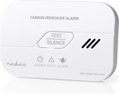 Koolmonoxidemelder, Batterij Gevoe, europese norm: EN-conform: EN50291, Met pauzeknop, Met testknop, 85 dB,Wit